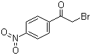 2-溴-4'-硝基苯乙酮分子结构 (CAS 99-81-0)