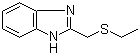 structure of CAS# 99069-37-1, 2-[(Ethylthio)methyl]-1H-benzimidazole