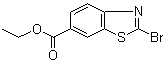 2-溴苯并噻唑-6-羧酸乙酯分子结构 (CAS 99073-88-8)