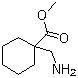 1-(氨基甲基)环己基羧酸甲酯分子结构 (CAS 99092-04-3)