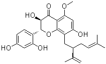 Kushenol I molecular structure (CAS 99119-69-4)