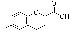 6-Fluorochromane-2-carboxylic acid molecular structure (CAS 99199-60-7)