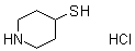structure of CAS# 99201-86-2, 4-Piperidinethiol hydrochloride;4-Mercaptopiperidine hydrochloride