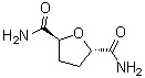 (2S,5S)-Tetrahydrofuran-2,5-dicarboxamide molecular structure (CAS 99261-31-1)