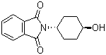 结构式 CAS# 99337-98-1, 反式-N-(4-羟基环己基)酞酰亚胺