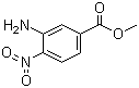 结构式 CAS# 99512-09-1, 3-氨基-4-硝基苯甲酸甲酯