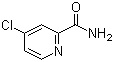 4-Chloropyridine-2-carboxamide molecular structure (CAS 99586-65-9)
