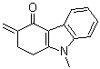 结构式 CAS# 99614-64-9, 1,2,3,4-四氢-9-甲基-3-亚甲基-9H-咔唑-4-酮