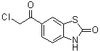 6-(Chloroacetyl)-2(3H)-benzothiazolone molecular structure (CAS 99615-55-1)