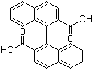 1,1'-Binaphthyl-2,2'-dicarboxylic acid molecular structure (CAS 99827-46-0)