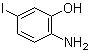 2-Amino-5-iodophenol molecular structure (CAS 99968-80-6)